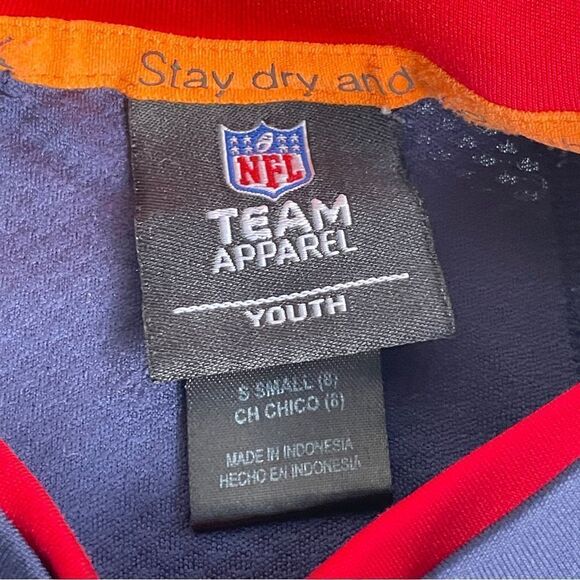 NFL New England Patriots NE AFC Performance Long Sleeve Raglan Tee Shirt Small - Picture 7 of 10